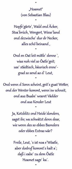 Ihr Gedicht ist vorhanden wenn sie dies lesen suchen sie ihr Gedicht bitte in der oberen Auswahl neu.