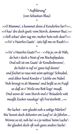 Ihr Gedicht ist vorhanden wenn sie dies lesen suchen sie ihr Gedicht bitte in der oberen Auswahl neu.