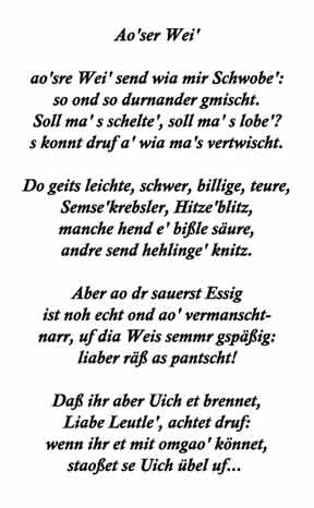 Ihr Gedicht ist vorhanden wenn sie dies lesen suchen sie ihr Gedicht bitte in der oberen Auswahl neu.