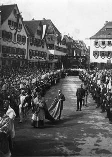 Jubiläum 1925 von Paul Wilhelm De Keppler zur seiner 25 jährigen Bischof und 50 Priester weihe