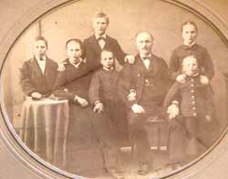 Stammfamiie Held ca. 1880