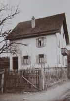 Elternhaus um die Jahrhundertwende ca.(1900)