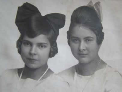 Tante Agnes und Tante Rosa