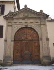Priesterseminar Portal Eingang 