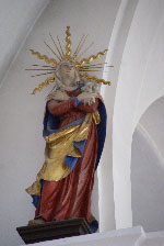 Maria neben dem Kreuz Jesu