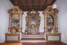 Wurmlinger-Kapelle Altäre