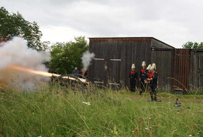 Bürgerwache Kanonen Artillerie