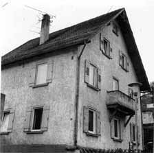 Elternhaus um 1970