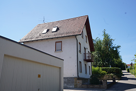 Dachfläche für Photovoltaik anlage